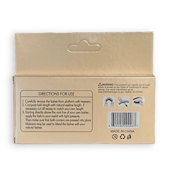 Blossom 3D Faux Mink Multidirectional 100% Handmade Eyelashes - Picture 3 of 3